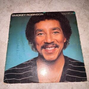 Smokey Robinson Vinyl Record - Being With You